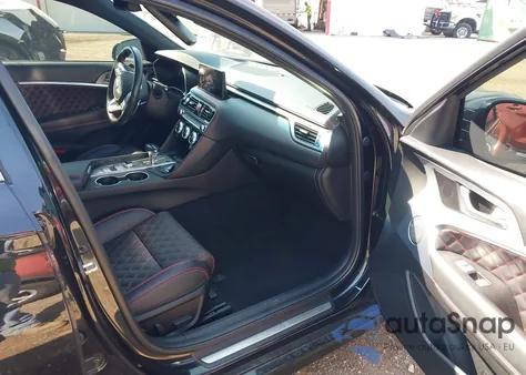 2022 Genesis G70 3.3T Awd из США, поврежденный, VIN KMTG54TE6NU096023